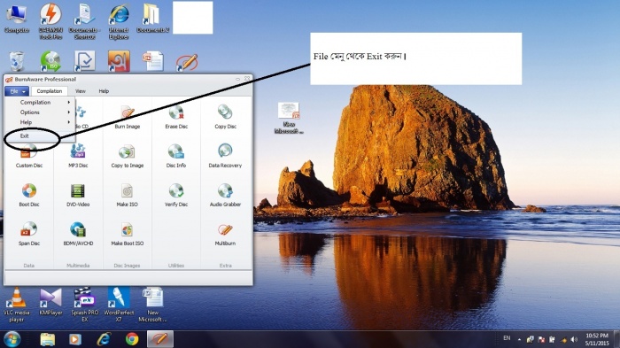 BurnAware Professional v8.1 FINAL  + Medicine ফাইল ডাউনলোড  :পেশাগত ভাবে CD/DVD বার্ন করার উপর maximum control ও সেটিং করা যায় ।বিভিন্ন ডিস্ক বার্ন করা ও ডিস্ক টু ডিস্ক দ্রুত কপি করার জন্য এবং শক্তিশালী সিডি, ডিভিডি এবং ব্লু – রে ডিস্ক বার্ন করার  শক্তিশালী সফ্টওয়্যার অ্যাপ্লিকেশন