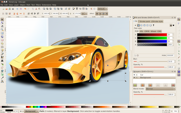 ডাউনলোড করুন  Inkscape(ইনকস্কেইপ)  Illustrator_0.91 Stable ভার্সন  Windows ,  Mac OS X   এবং Linux এর জন্য জন্য_( Adobe Illustrator, Corel Draw  এর বিকল্প )