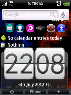 আপনার S60V3 এর হোমস্ক্রিনকে অ্যানড্রায়োড এর হোমস্ক্রিনে কনর্ভাট করুন !