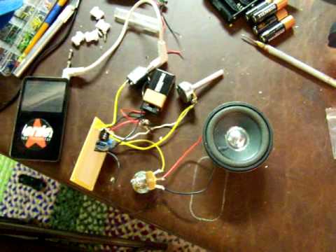 আমার যত মজার ইলেকট্রনিক্সের সার্কিট! [পর্ব-১৯] :: খুব সহজে একটি এক ওয়াট ক্ষমতা সম্পন্ন অডিও অ্যাম্পলিফায়ার বানিয়ে নিন !