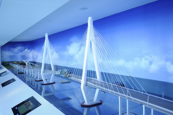 (Hangzhou হানযৌ) বিশ্বের দীর্ঘতম ট্রান্স-ওশেনিক ব্রীজ; স্থাপত্যকলার অবাক নির্মাণ