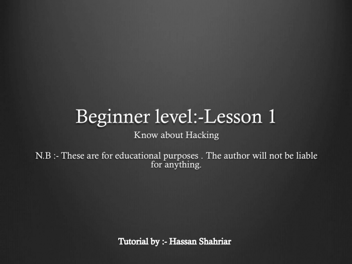 আসুন একদম প্রথম এবং প্রাথমিক পর্যায় থেকে আমরা ওয়েব সিকিউরিটি ও হ্যাকিং এর ব্যাপারে জানি (পর্ব ১)