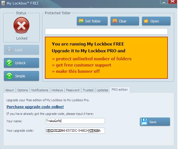 আপনার ফাইল/ফোল্ডার কে লুকান আরো সহজে My Lockbox pro এর সাহায্যে