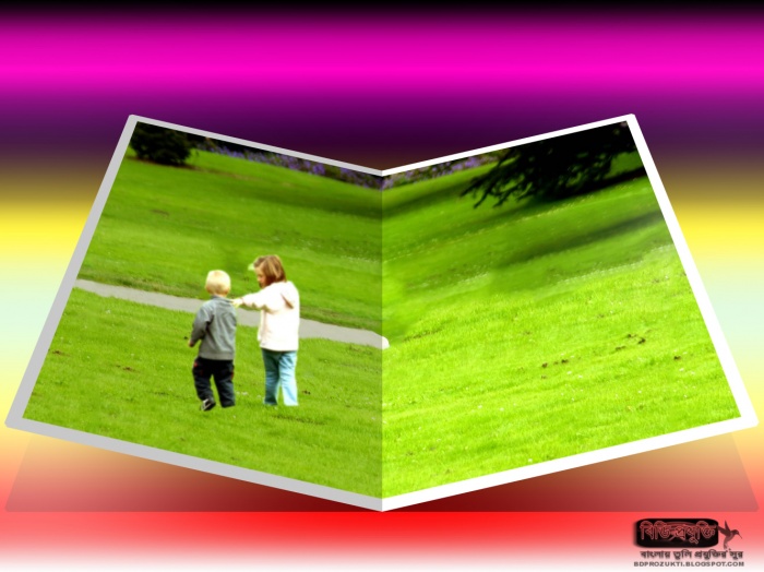 3D  কার্ড তৈরী করুন ফটোশপ দিয়ে