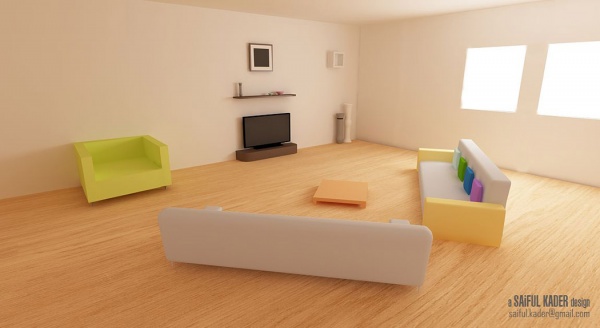 দেখুনতো কেমন হলো আমার করা দুটি 3ds Max Design …