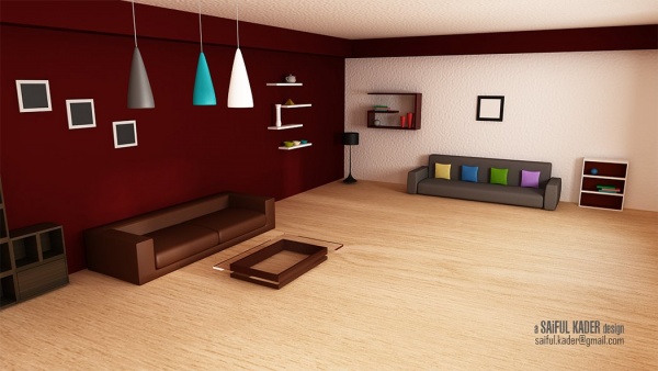 3ds Max এ করা একটি Design…