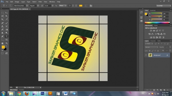 SGC PhotoshopTutorial – 1: Adobe Photoshop এর Screen পরিচিতি