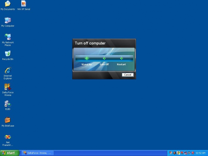 লগ অউট screen এমন দেখায়