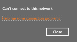 Can’t connect to this network কানেকশন করতে পারছেন না নিয়ে নিন সমাধান