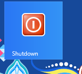 উইন্ডোজ ৮ এর জন্য শাটডাউন শর্টকাট তৈরী করুন