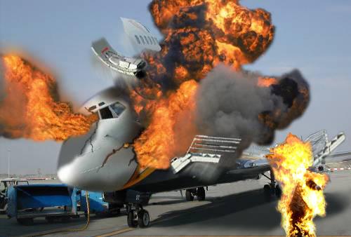 planeOnFire