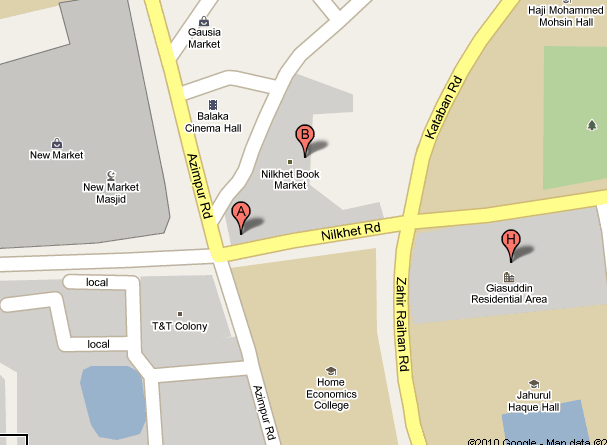 nilkhet - Google Maps_1266670502724