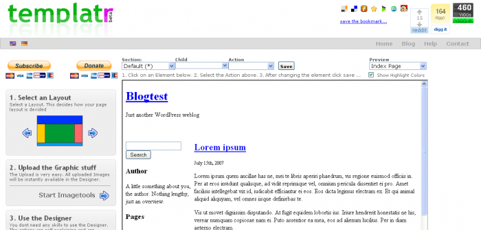Web2.0 - templatr - Template Generator_1266418904560