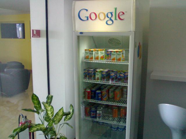 google-office-fridge