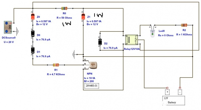 auto 12v battery charger