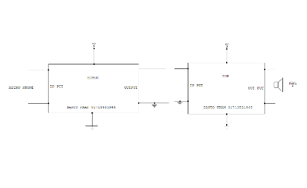 ইলেকট্রনিক্স এর জাদুগিরি [পর্ব-৩৯] :: প্রতিধ্বনি সার্কিট ডায়াগ্রাম দেখে- নিজেই তৈয়ার করুন=