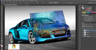 Ξভিডিও টিউনΞ ফটোশপের যাদু, সাধারণ একটি গাড়িকে তৈরি করুন আকর্ষনীয় গাড়িতে