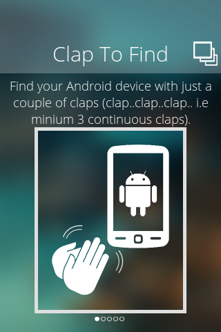 এবার হাততালি দিয়ে খুজে নিন আপনার এন্ড্রয়েড