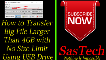 এখন থেকে ৪জিবি বা তার থেকে বড় ফাইল পেনড্রাইভে ট্রান্সফার করুন আর থাকবেনা কোনো ট্রান্সফার সাইজ লিমিট