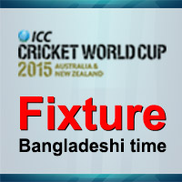 আইসিসি বিশ্বকাপ ক্রিকেট ২০১৫ এর সময়সূচি