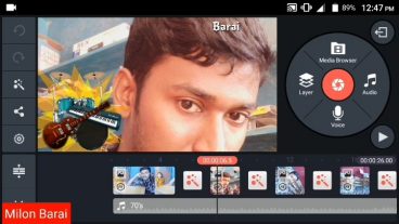 Android User –  পছন্দের ছবি দিয়ে তৈরী করুন মিউজিক ভিডিও  king master video editing tutorial