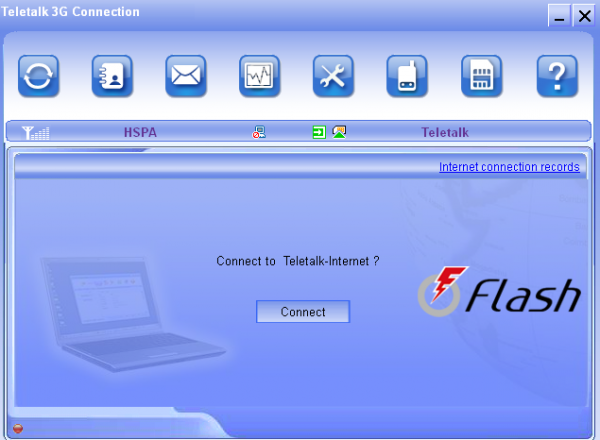 একটি  Teletalk 3G Sim ও Modem দিয়ে Wi-Fi/Mi-fi router ছাড়াই laptop, smartphone এ internet ব্যবহার করুণ
