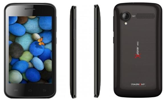 Symphony নিয়ে এল নতুন android মোবাইল Symphony Xplorer w65i