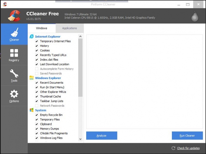 ডাউনলোড করে নিন লেটেস্ট CCleaner 5.01.5075 Professional version