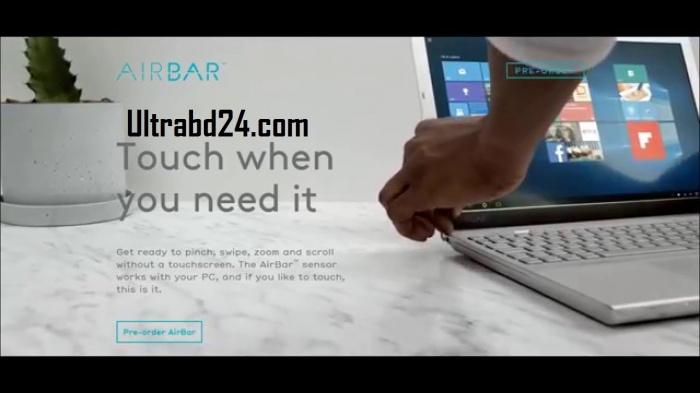 এবার আপনার ল্যাপটপকে বানিয়ে ফেলুন টাচস্ক্রীন !!! (ভিডিওসহ)