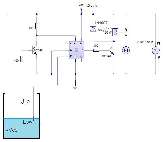 ওয়াটার পাম্প কন্ট্রোলার (প্রজেক্ট ৪)