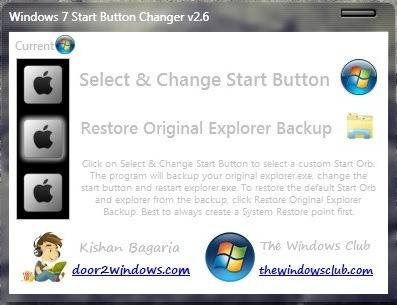 আমি আজ আপনাদের দেখব কিভাবে Windows 7 এর স্টার বাটন পরিবর্তন করবেন