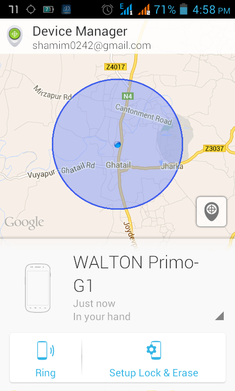 হারিয়ে যাওয়া অ্যান্ড্রয়েড ফোন খুজে পেতে গুগল এর নিজেস্ব সার্ভিস । পূর্ণাঙ্গ টিউট্রিয়াল