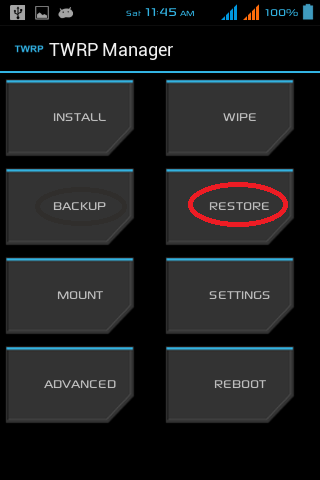 ব্যাকআপ ফাইল থেকে রম Restore করার পদ্ধতি এবং Rain-w35 Rom (For TWRP Enabled-Rooted Users Like Symphony W35)