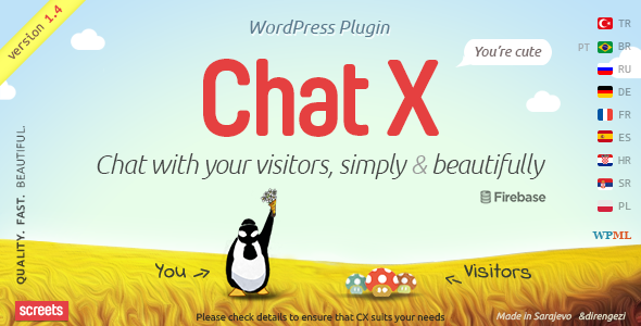 ‘ChatX’ ওয়ার্ডপ্রেস চ্যাট  Plugin একেবারে ফ্রী