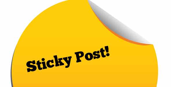 ওয়ার্ডপ্রেস ব্লগে sticky পোস্ট যুক্ত ও ডিজাইন করবেন যেভাবে!