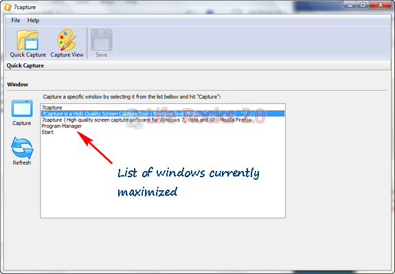 আসুন 7capture দিয়ে তৈরি করি high resolution স্ক্রীন শর্ট