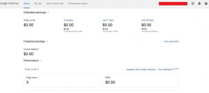 Google Adsense Account 2015 Fully Approved for Sell