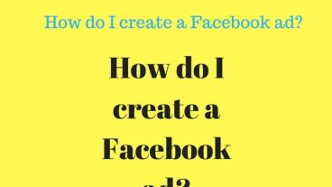 How do I create a Facebook ad?