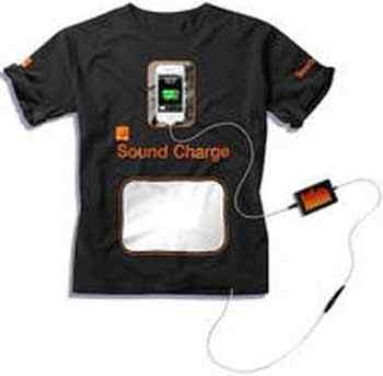 টি-শার্টেই চার্জ হবে মোবাইল