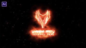 তৈরি করুন একটি Burning Fire Logo Animation ভিডিও  – After Effects Tutorial