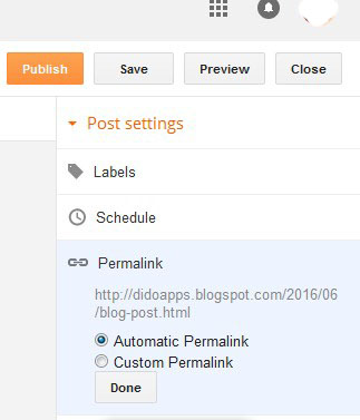How to Make a post blogger