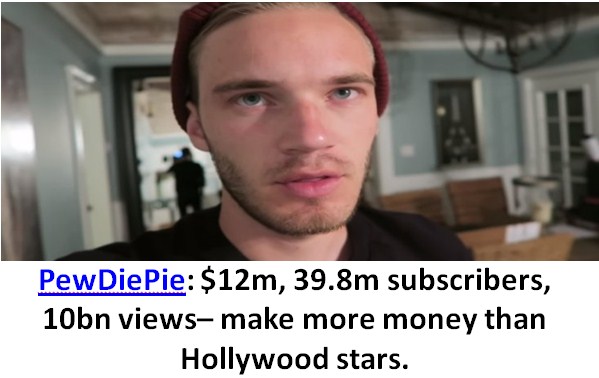PewDiePie Youtuber
