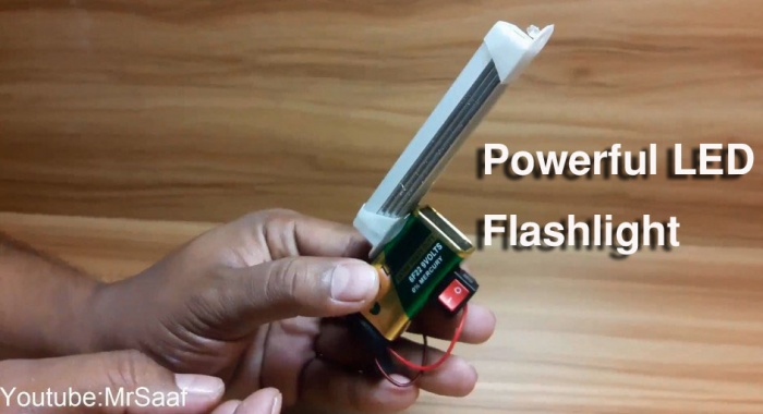 Life Hacks [পর্ব-০৮] :: খুব সহজে নিজে নিজেই বানিয়ে নিন একটি পাওয়ারফুল LED ফ্লাশলাইট