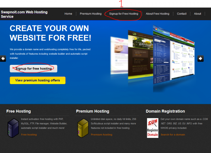 বিনামূল্যে তৈরি করুন আপনার নিজস্ব ওয়েবসাইট, ফ্রী হোস্টিংয়ে!!! পার্ট-১