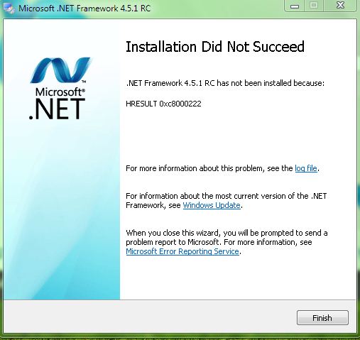 জরুরী ভিত্তিতে সাহায্য দরকার। Microsoft .Net Framework 4.5.1 এর Setup সমস্যা। কোন স্বহৃদয় ব্যক্তির সাহায্য কামনা করছি।।।