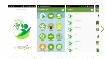 নগরবাসীদের বাগান সহযোগিতায় চালু হলো আজকের কৃষি এপ্স
