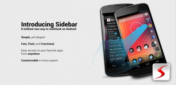 Sidebar Pro দারুন একটি পেইড এপস (Android)