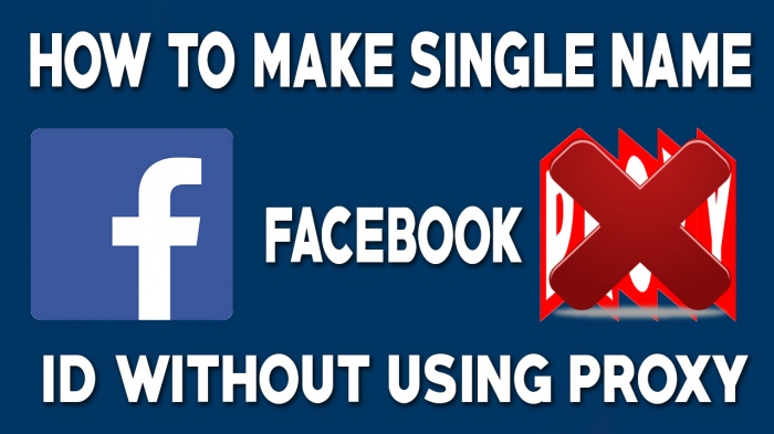 দেখে নিন কিভাবে ফেসবুকে Single Name এর আইডি খুলবেন Proxy ব্যবহার না করে। ভিডিও টিউটোরিয়াল