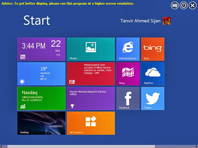 এবার উইন্ডোজ এক্সপি তেই পাবেন উইন্ডোজ ৮ এর টাইলস এর স্বাদ??? বিশ্বাস না হলে এদিকে আসুন…