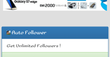 Free Unlimited Auto Follower নিন ১০০% Working
